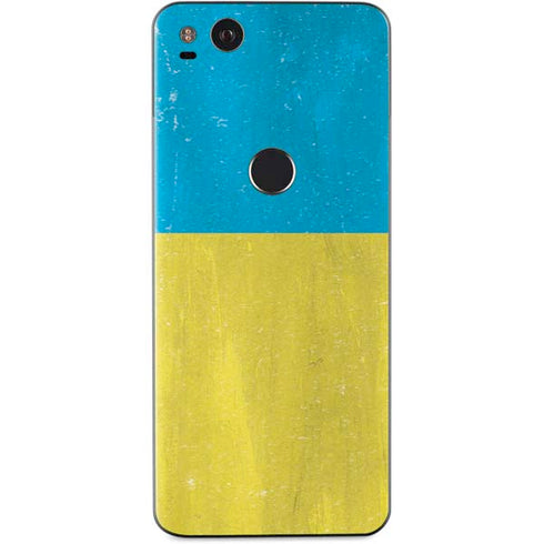 Ukraine Flag Distressed Google Pixel 2 XL Skin